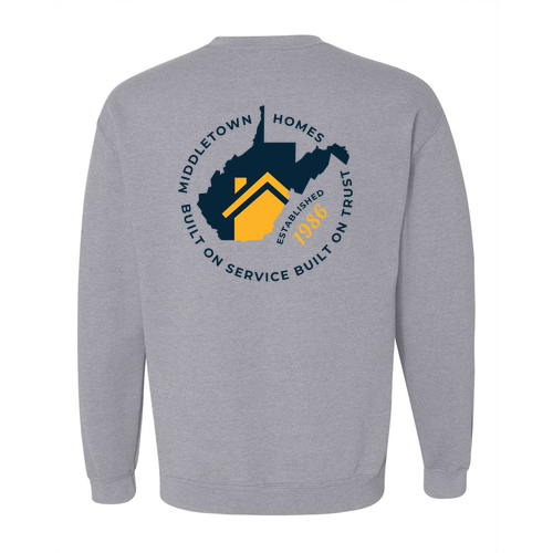 Gildan Heavy Blend Crew Neck Sweatshirt -- Home