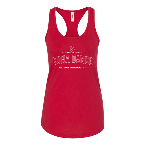 Next Level Ladies Ideal Racerback Tank -- Red