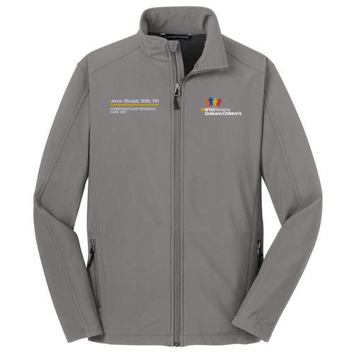 Port Authority Core Soft Shell Jacket -- Deep Smoke