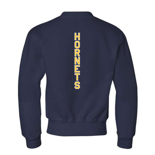 Jerzees Youth 8 oz 50/50 Nublend Fleece Crew -- J Navy