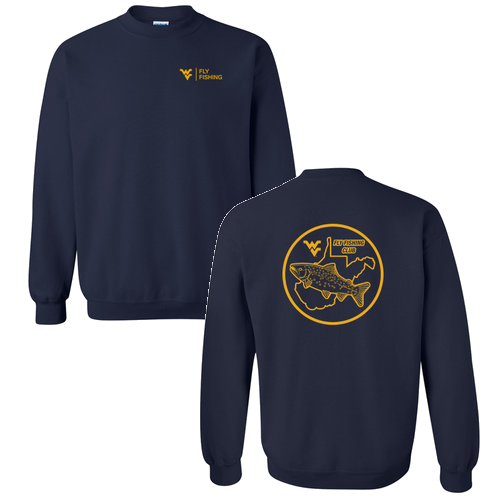 Gildan Heavy Blend Crew Neck Sweatshirt -- Navy