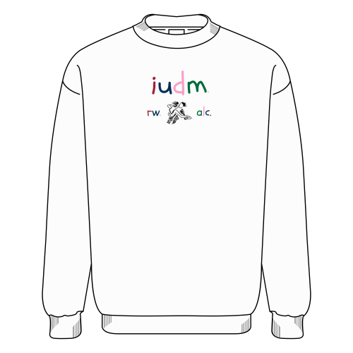 Gildan Heavy Blend Crew Neck Sweatshirt -- White