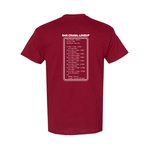 Gildan Heavy Cotton Basic T-Shirt -- Garnet