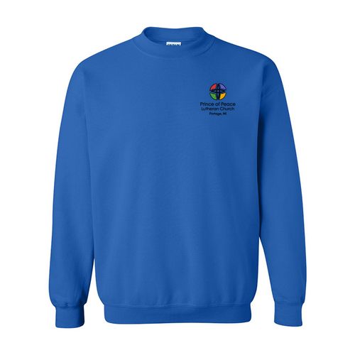 Gildan Heavy Blend Crew Neck Sweatshirt -- Royal