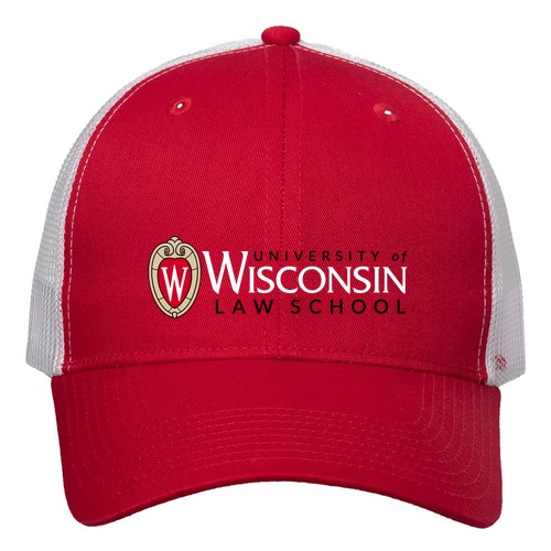 Valucap Trucker Hat -- Red / White