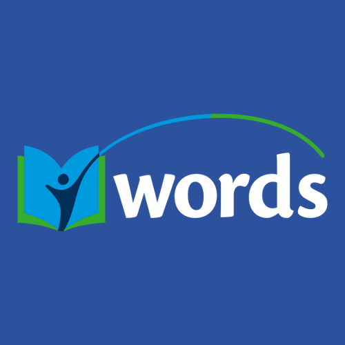 WORDS Project Unisex Pullover -- True Royal