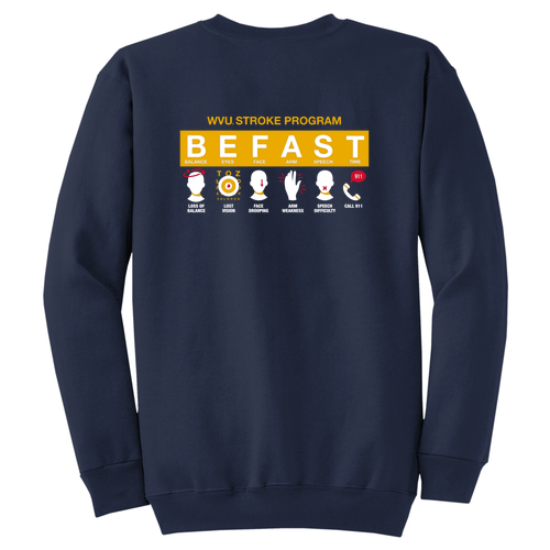 Port and Company Classic Crewneck Sweatshirt -- Navy