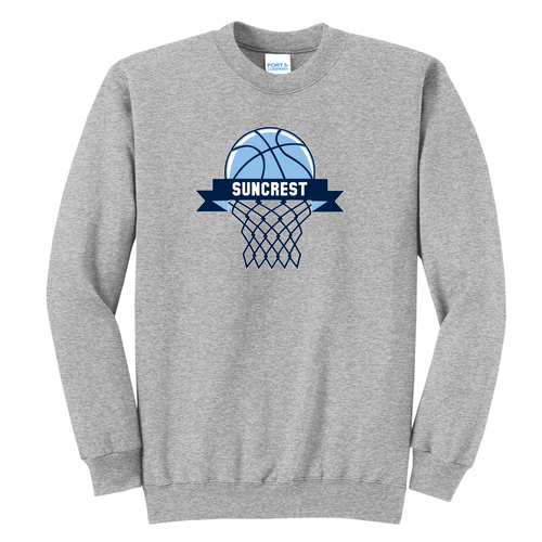 Port and Company Classic Crewneck Sweatshirt -- Athletic Heather