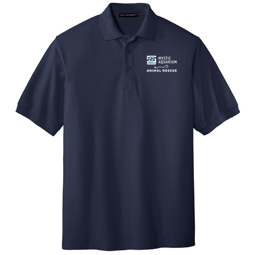 Port Authority Silk Touch Sport Shirt -- Navy