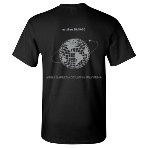 The Great Commission: Gildan Black T-Shirt