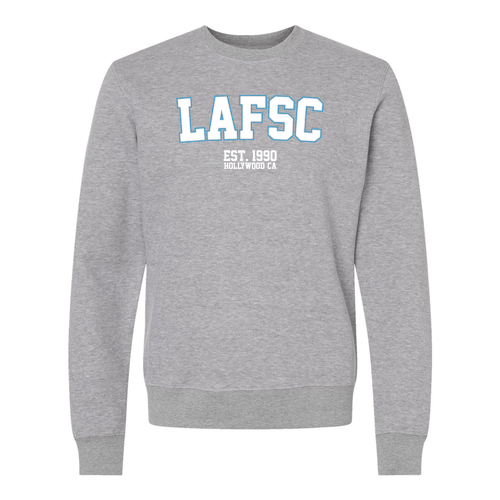 J. America BTB Fleece Crew -- Oxford