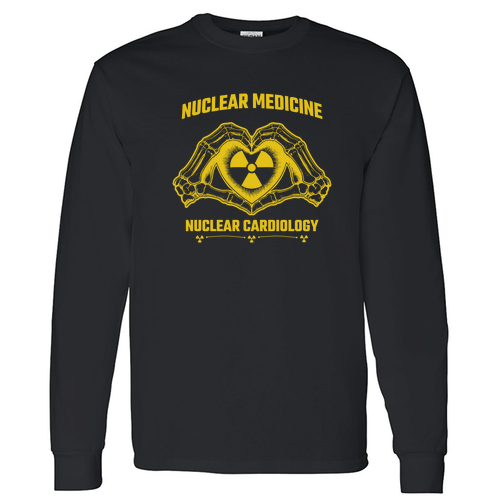 Gildan Heavy Cotton Longsleeve Basic T-Shirt -- Black