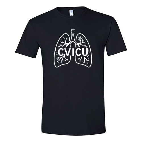 CVICU SoftStyle T-Shirt -- Black