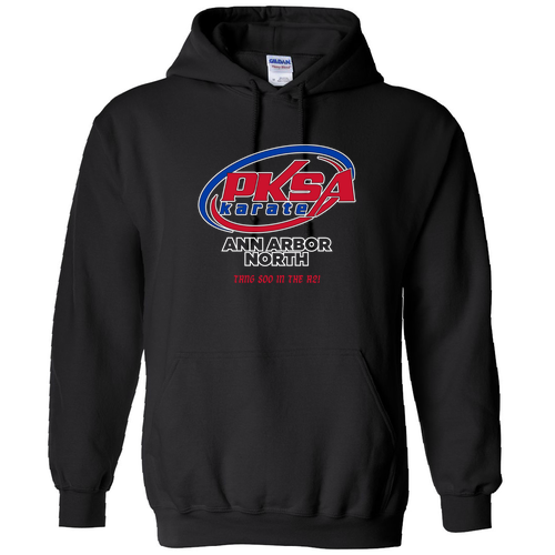 PKSA Heavy Blend Hooded Sweatshirt -- Black