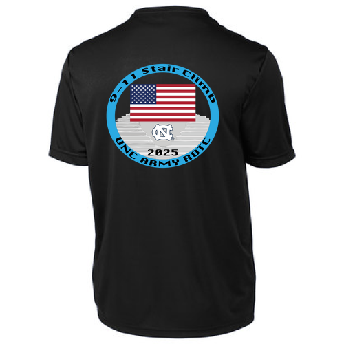 Sport Tek Competitor Tee -- Black -- 9/11 Stair Climb