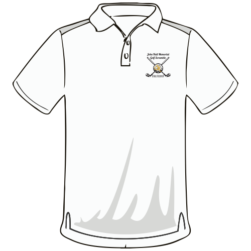 Nike Golf Dri Fit Classic Sport Shirt -- White