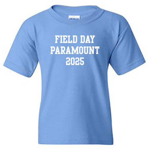 YOUTH Gildan Heavy Cotton Basic T-Shirt -- Carolina Blue (HARPER)