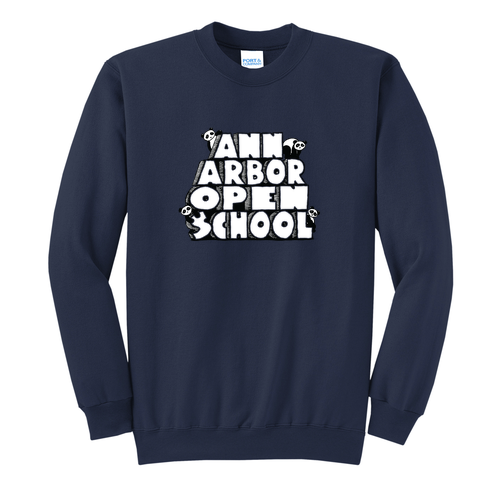 Port and Company Classic Crewneck Sweatshirt -- Navy