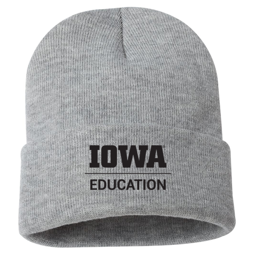 Sportsman Solid 12" Cuffed Beanie -- Heather Gray