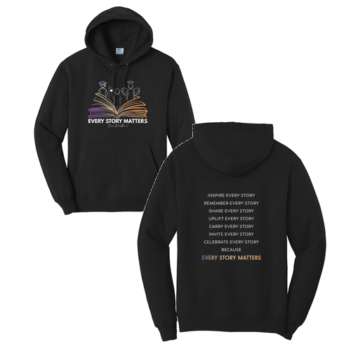 Port and Company Core Fleece Pullover Hooded Sweatshirt -- Jet Black