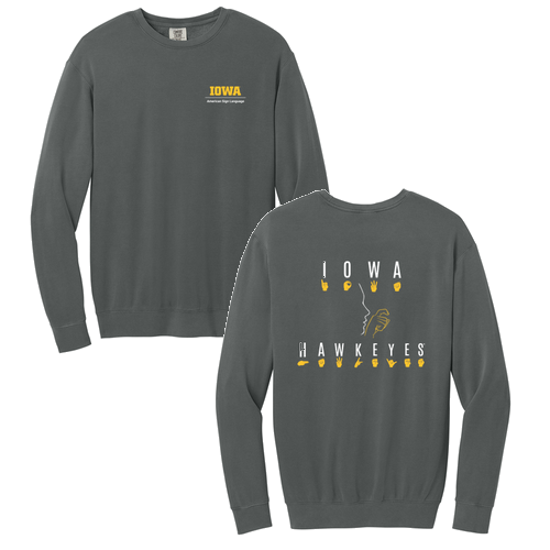 Comfort Colors Adult Crewneck Sweatshirt -- Pepper