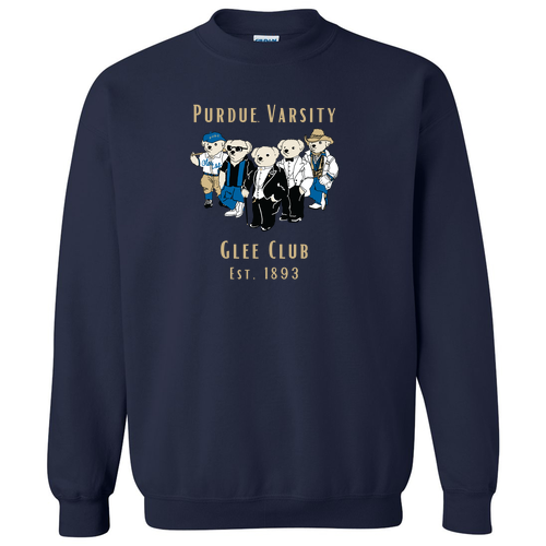 Gildan Navy Crew Neck Sweatshirt