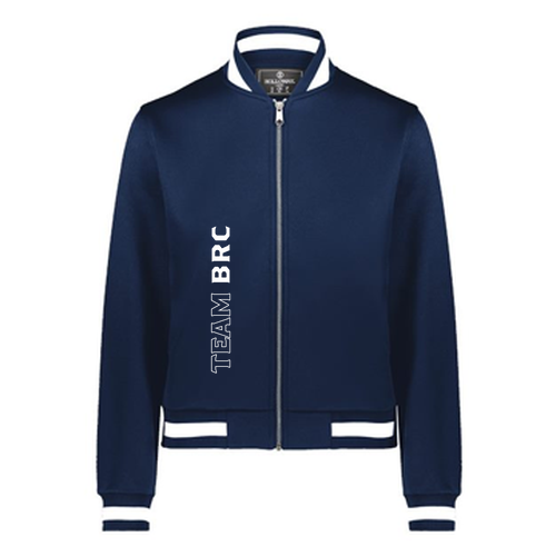 Holloway Women's V-Street Full-Zip Jacket -- Navy / White