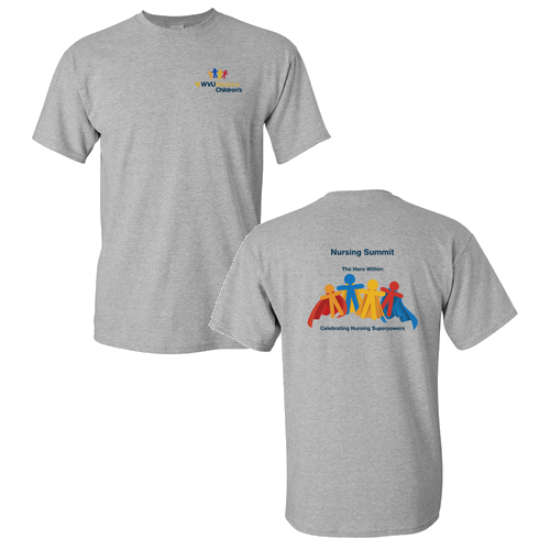 Gildan Heavy Cotton Basic T-Shirt -- Sport Grey