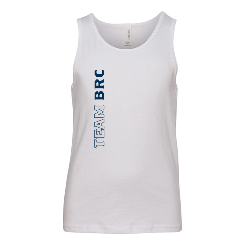 Bella Canvas Youth Jersey Tank -- White
