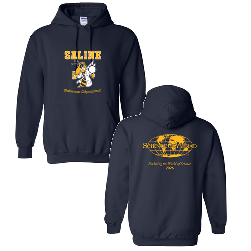 Gildan Heavy Blend Hooded Sweatshirt -- Navy