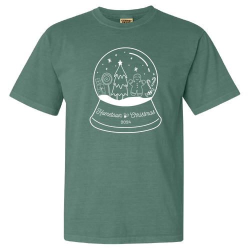 Comfort Colors Ringspun Garment Dyed T Shirt -- Light Green