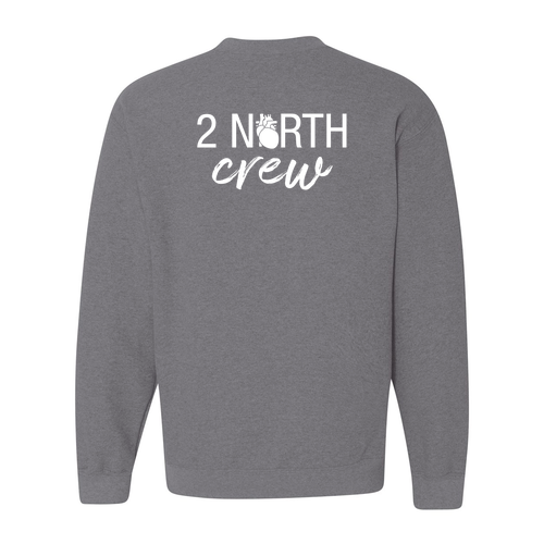 Gildan Heavy Blend Crew Neck Sweatshirt -- Graphite Heather