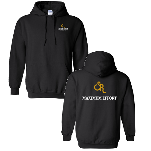 Gildan Heavy Blend Hooded Sweatshirt -- Black