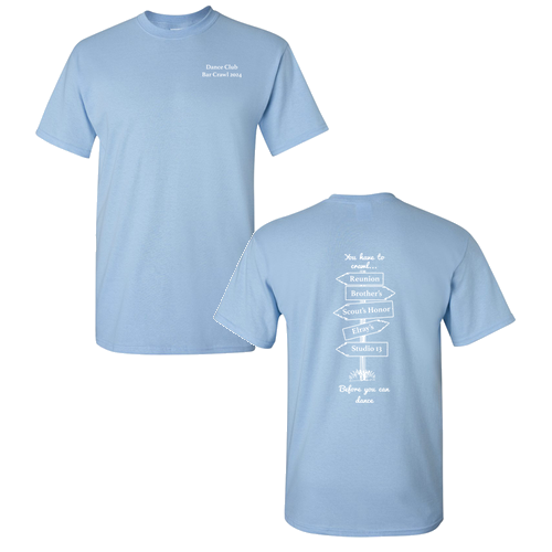 Gildan Heavy Cotton Basic T-Shirt -- Light Blue