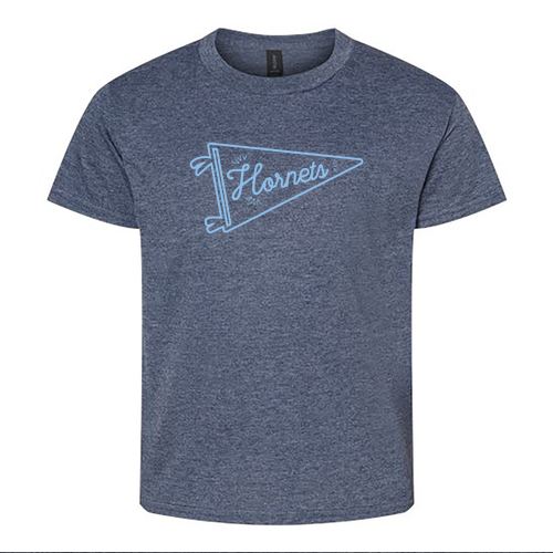 Youth Softstyle T-Shirt -- Heather Navy
