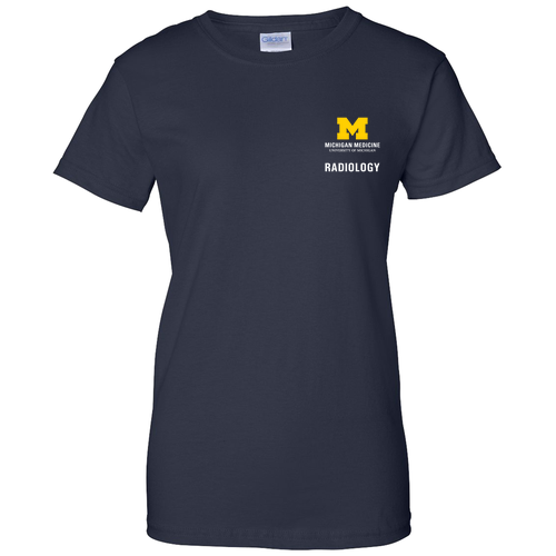 Ladies Gildan Ultra Cotton Basic T-Shirt -- Navy