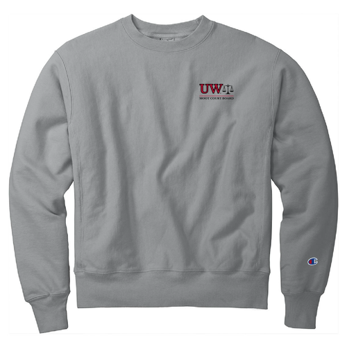 Champion Reverse Weave Garment-Dyed Crewneck Sweatshirt  Concrete