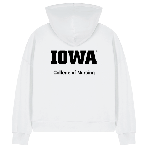 Stanley/Stella Women’s Stella Ida Full-Zip Hooded Sweatshirt -- White