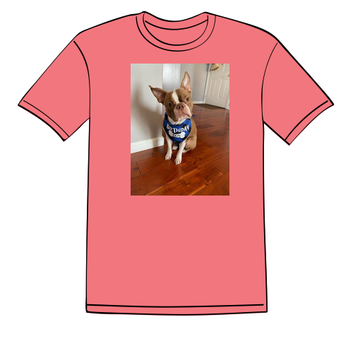 Gildan Heavy Cotton Missy Fit Tee -- Coral Silk