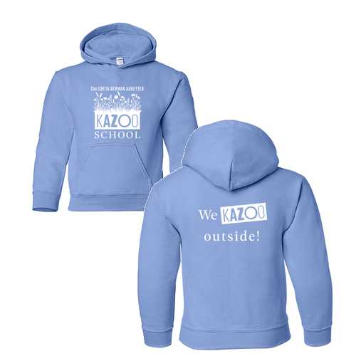 Gildan Heavy Blend Youth Hooded Sweatshirt -- Carolina Blue