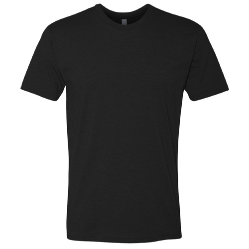 Next Level Mens CVC Crew -- Black