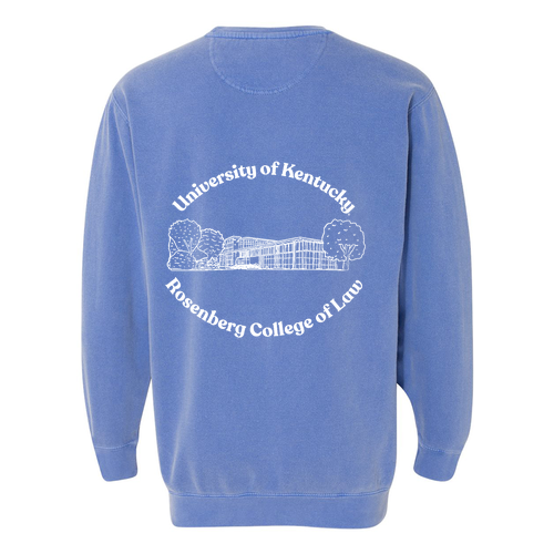 Comfort Colors Crewneck Sweatshirt -- Flo Blue