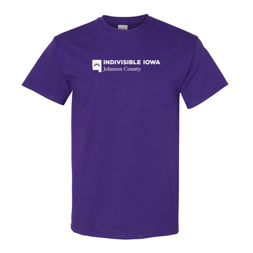 Gildan Heavy Cotton Basic T-Shirt -- Purple