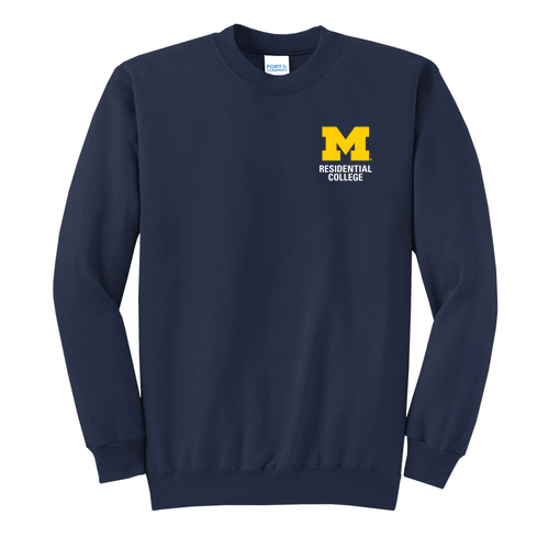 Port and Company Classic Crewneck Sweatshirt -- Navy