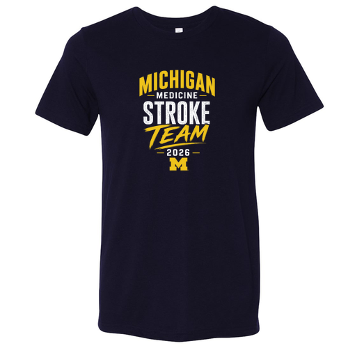 Short Sleeve T-Shirt -- Solid Navy Triblend