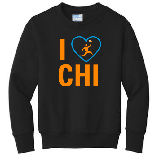 Crewneck Sweatshirt -- Jet Black