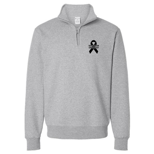 Radiation Oncology 1/4 Zip-gray