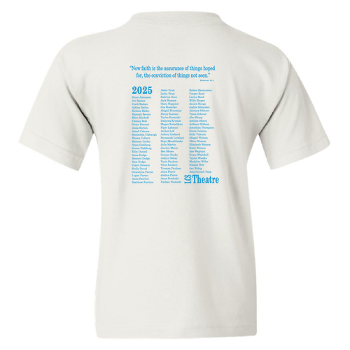 Youth Sound of Music Tee-- White