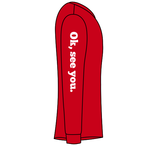 Sport Tek Long Sleeve Competitor -- True Red