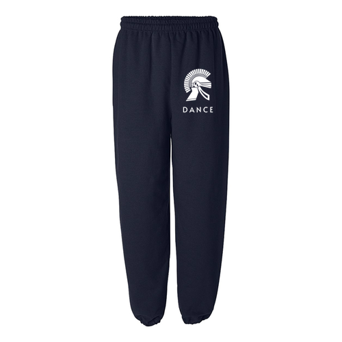 Gildan Elastic Bottom Sweatpants -- Navy